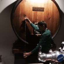 シードル　空気を沢山含むとおいしいです