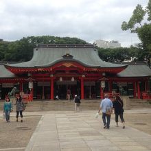 大都会と思えないくらい静か