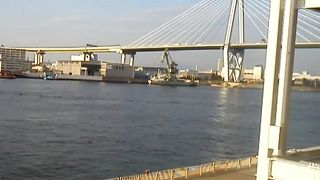 広いショッピング街です。