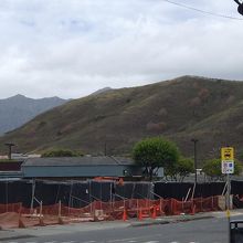 ショッピングセンターの建設が進んでました。