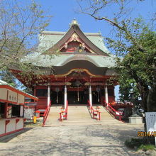 布施弁天の本堂は千葉県重要文化財の指定を受けました。