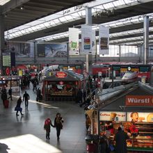 ミュンヘン中央駅構内