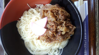 そうめんは肉で失敗。かきあげがいい。