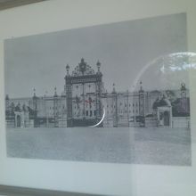 中に掲示されている当時の写真