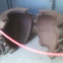 こんな型を使って作るんですねぇ〜。