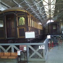 御料車が並ぶ様子