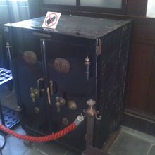 金庫の展示の様子