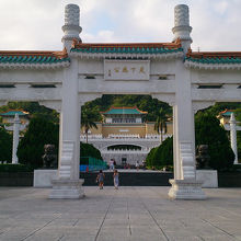 入り口からの景色です