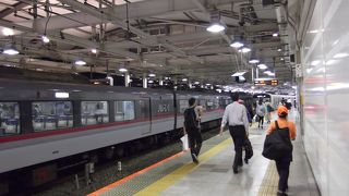 今日は発車時間の表示がない