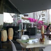 朝食バイキングのレストラン