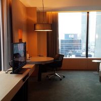 25階　北の角部屋でした。