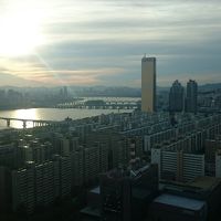 朝の眺めです。