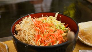 浅草でもんじゃを食す！