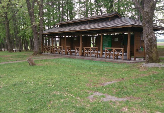 さすが十勝の公園、広い