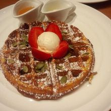 パンプキンワッフル