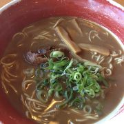 コクのあるスープ、徳島ラーメン