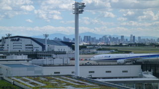 離発着する姿が眼の前に！