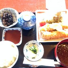 エビフライ膳