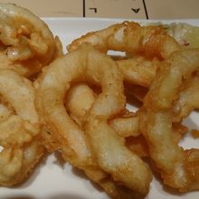 イカのリングフライは意外に高価