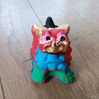 シーサーの色付け