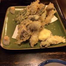 山菜の天ぷら