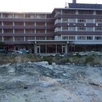 地獄谷から見た富貴屋さん