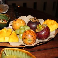 食事についてきたフルーツ