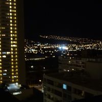 山側のお部屋からの夜景です