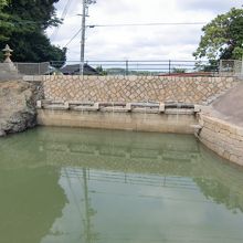 周防灘干拓遺跡 高泊開作浜五挺唐樋