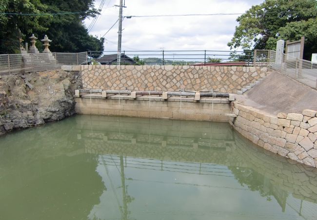 周防灘干拓遺跡 高泊開作浜五挺唐樋