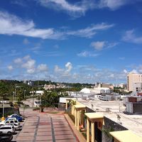 部屋から1階外ロータリーの眺め…☆