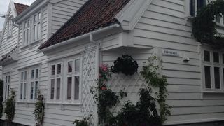 木造の可愛い街並み