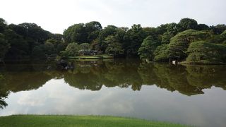 都会にある庭園