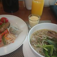 朝食バイキング