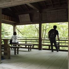 龍船閣から景色を見ることも出来ます