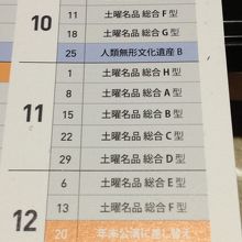 これからの予定表