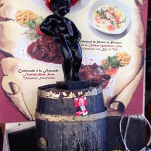 本家ではないですが、街の至る所に