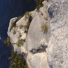 下の岳頂上付近から