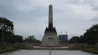 リサール公園にありました。