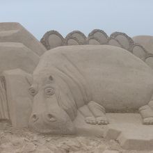 砂の造形物１