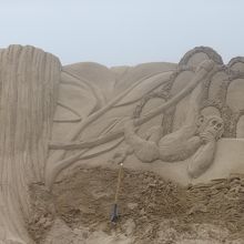 砂の造形物２