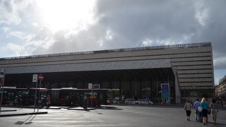 地下１階のスーパーが便利です。