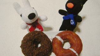 素朴なドーナツ店