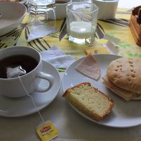 毎日変わらずの朝食