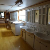 まさかこんな立派な洗面所があるとは