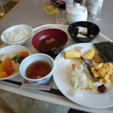 橿原ロイヤルホテルの僕の朝食（バイキング形式）