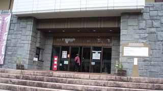 書道に詳しい人必見、静かな場所でゆっくり鑑賞できます。