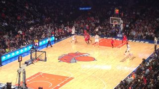 ニューヨークニックスの本拠地！