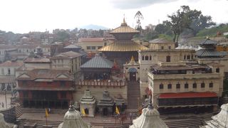 ネパールの火葬場