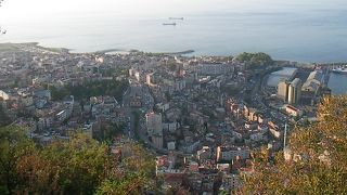 トラブゾン市内が一望